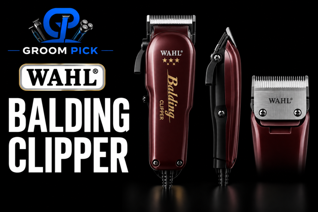 Wahl Balding Clipper with close-cutting blade for bald fades and buzz cuts