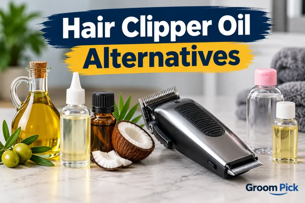 Hair Clipper Oil Alternatives with safe lubricants and tips for smooth, clean blades