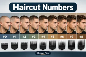 Haircut numbers and clipper guard sizes explained for choosing the right style